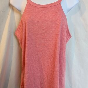 Women's Pink Sleeveless Top